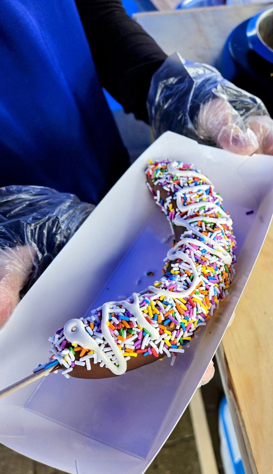 Kong's Classic dipped banana